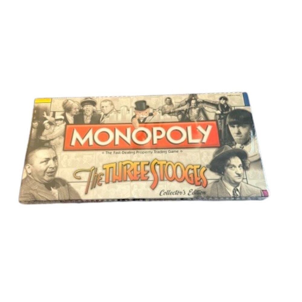Monopoly Three Stooges Collector's Edition 2011 Factory Sealed